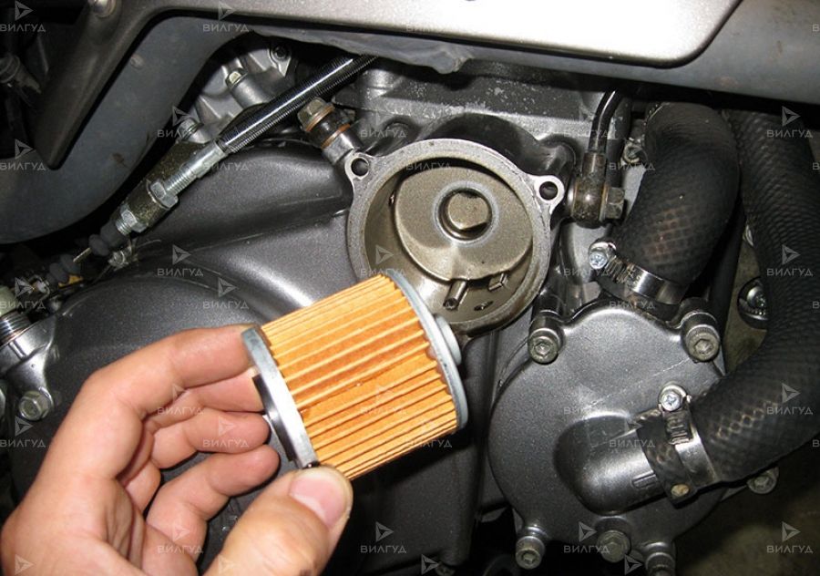 Замена масляного фильтра Mazda CX 5 в Темрюке