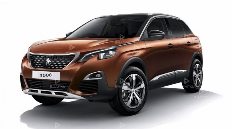 Замена масла в переднем и заднем дифференциале Peugeot 3008 в Темрюке