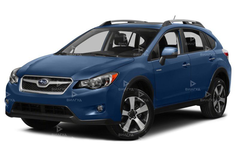 Замена масла в переднем и заднем дифференциале Subaru XV в Темрюке