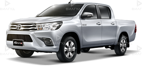 Регулировка ручного тормоза Toyota Hilux в Темрюке