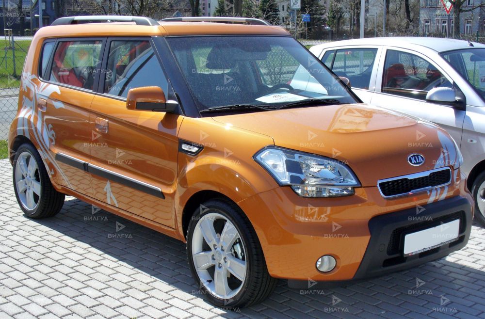 Ремонт задних тормозных колодок KIA Soul в Темрюке